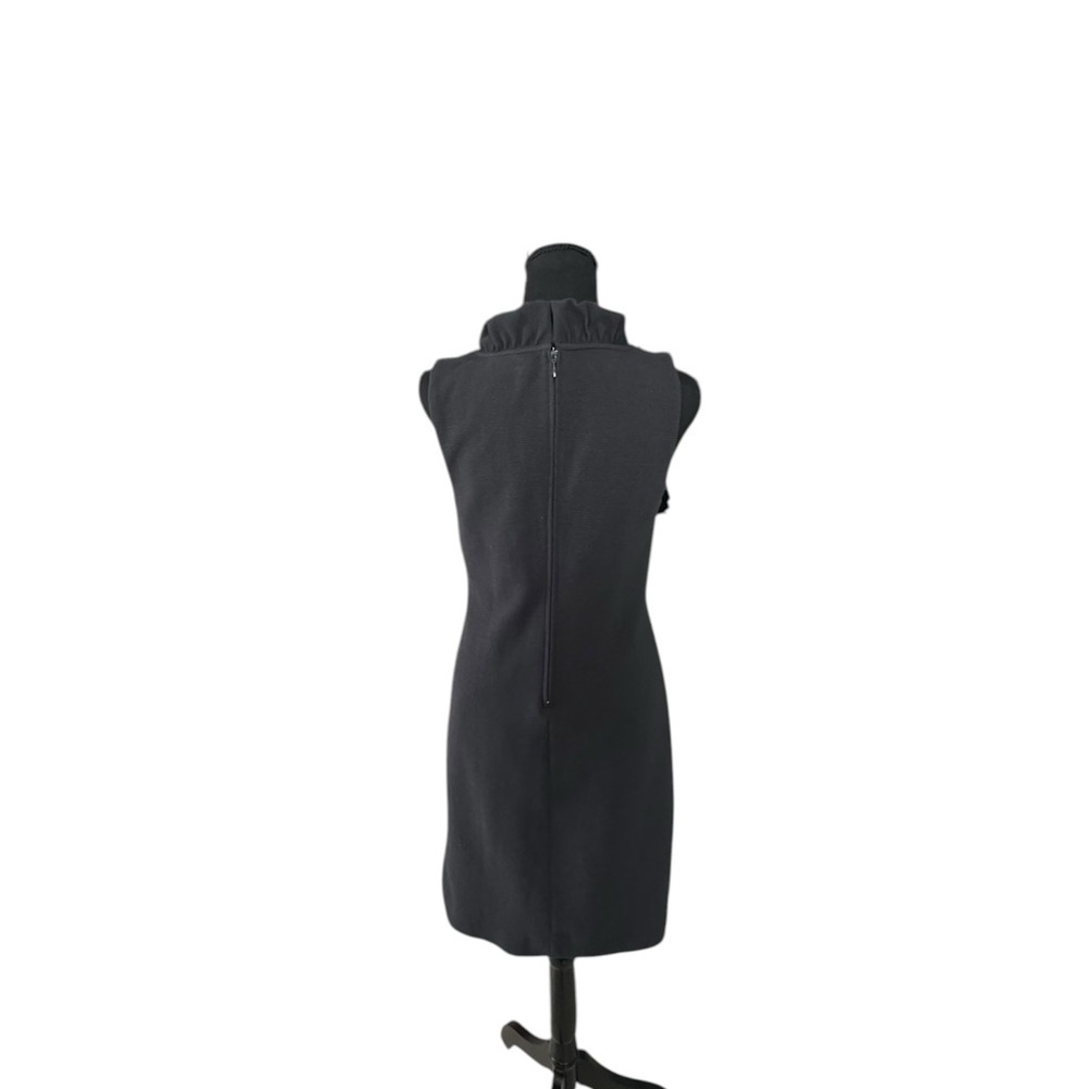Lilly Pulitzer Tisbury Shift Dress Onyx Black Ruffle Small Wedding Luxury Q45 - Picture 4 of 10